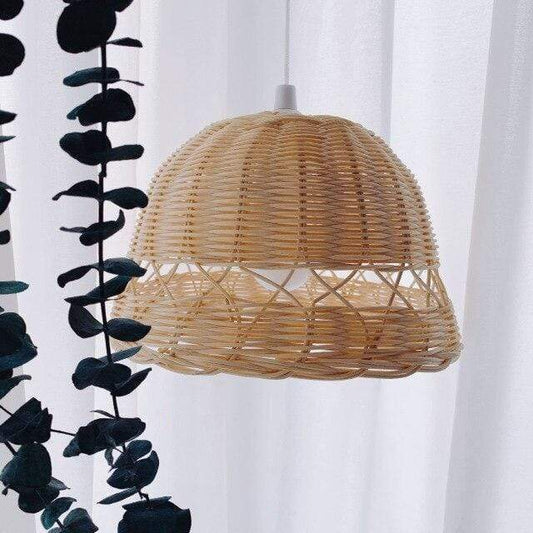 Rattan Ceiling Light Cover