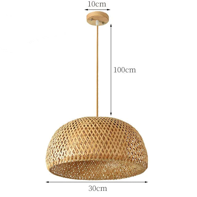 Rattan Pendant Light