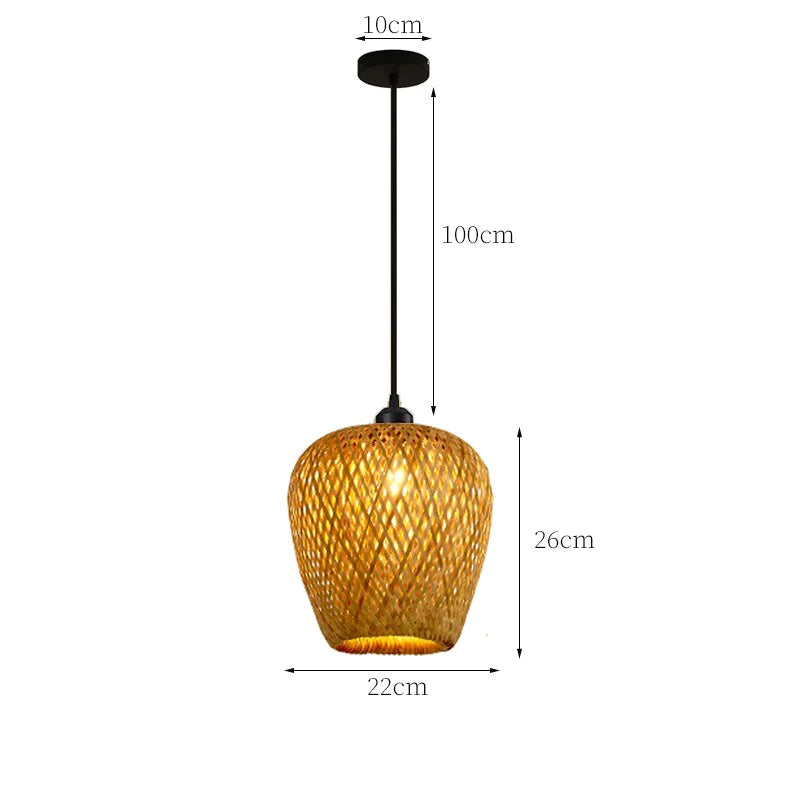 Rattan Pendant Light