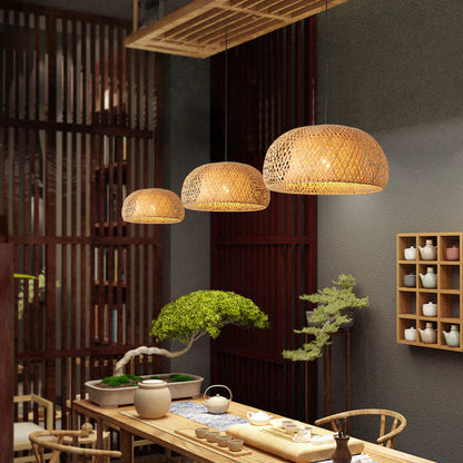 Rattan Pendant Light