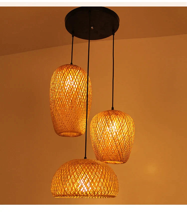 Rattan Pendant Light