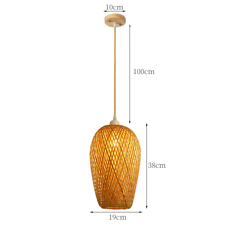 Rattan Pendant Light