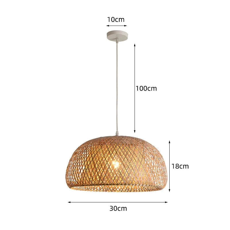 Rattan Pendant Light