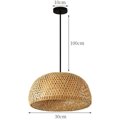 Rattan Pendant Light