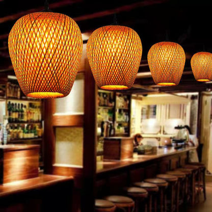 Rattan Pendant Light