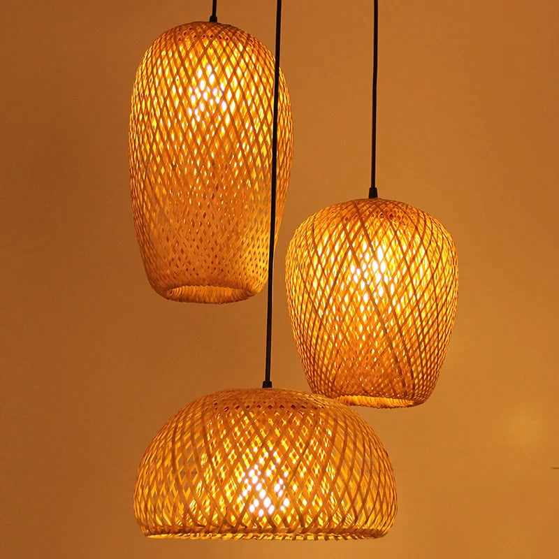 Rattan Pendant Light