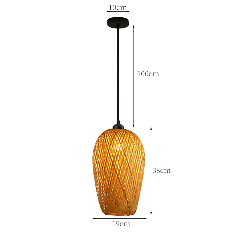 Rattan Pendant Light