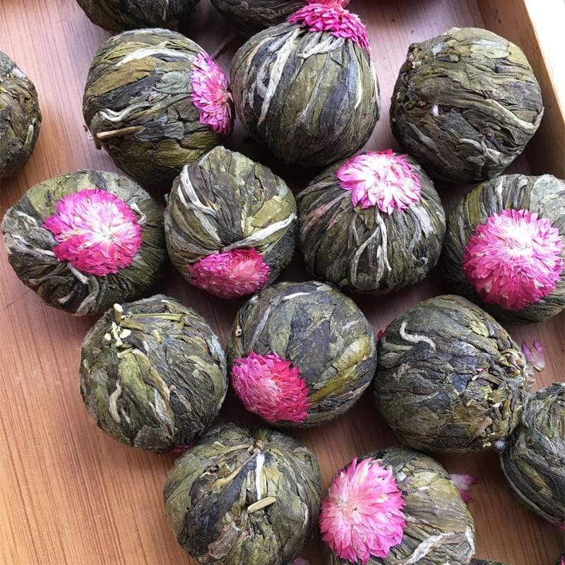 Red Jasmine Flower Ball Tea