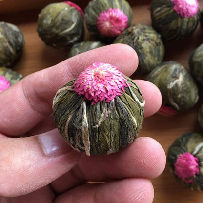 Red Jasmine Flower Ball Tea