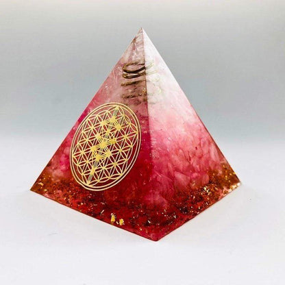 Red Jasper Orgonite Pyramid