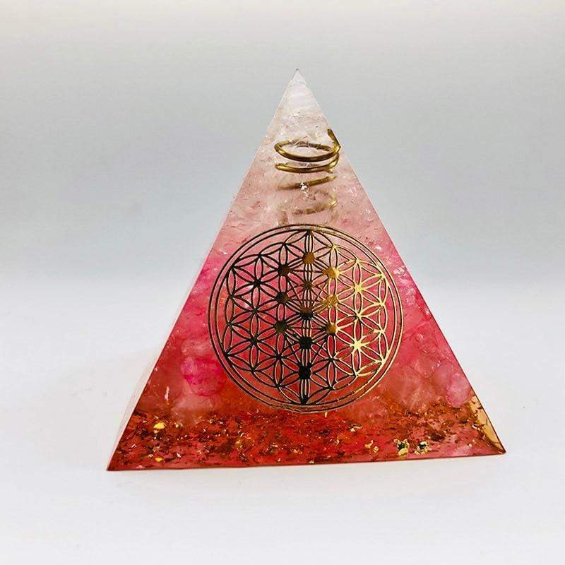 Red Jasper Orgonite Pyramid