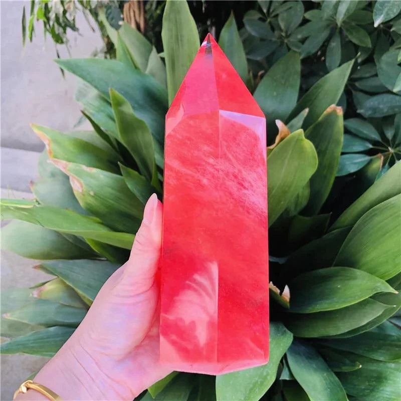 Red Smelting Crystal Point