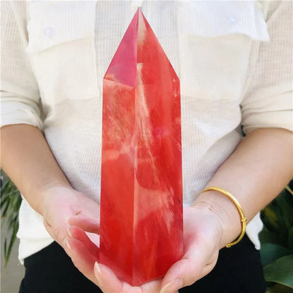 Red Smelting Crystal Point