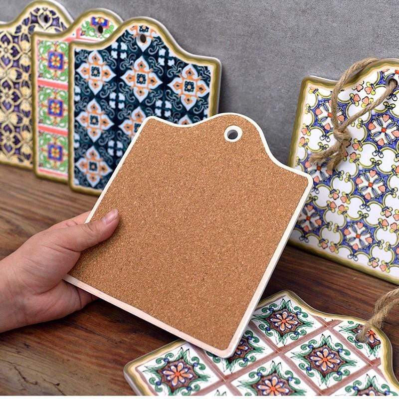 Retro Bohemian Floret Coasters