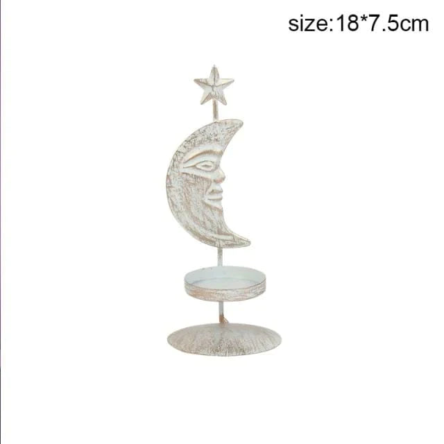 Retro Christmas Spirit Candle Holder