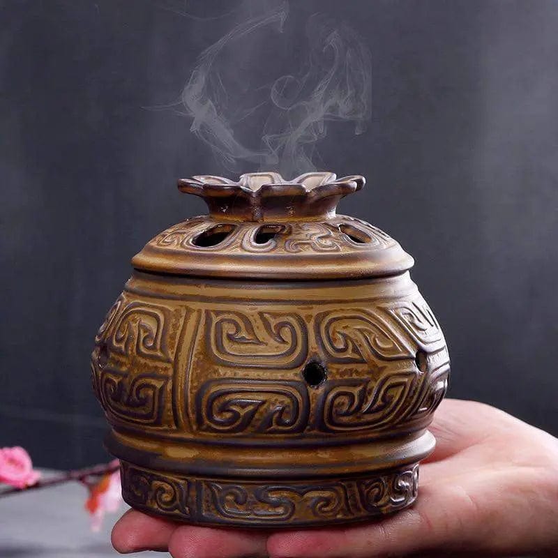 Retro Incense Coil Holder