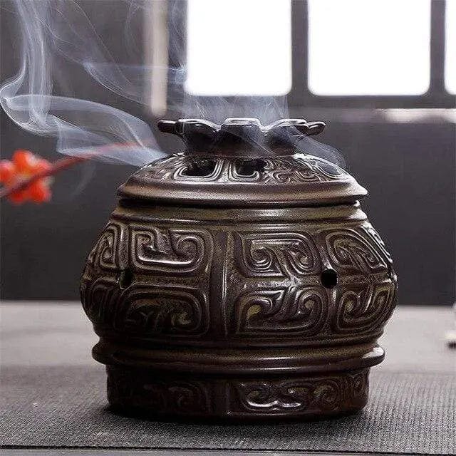 Retro Incense Coil Holder