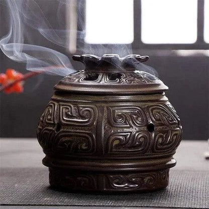 Retro Incense Coil Holder