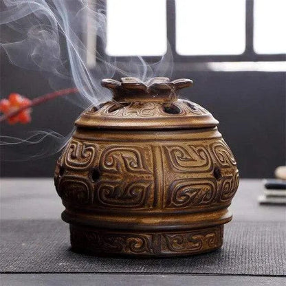 Retro Incense Coil Holder