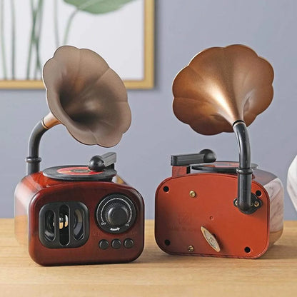 Retro Phonograph Music Box