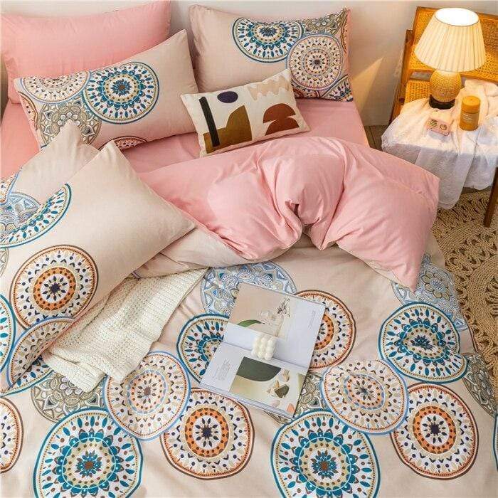 Reversible Mandala Boho Bedding Set Duvet Covers & Sets