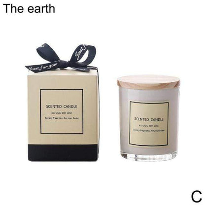 Ribbon Gift Box Scented Candles