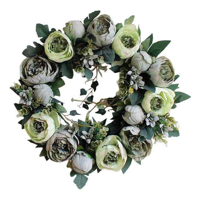 Rose Artificial Flower Wreaths