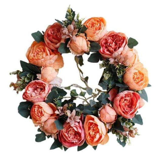 Rose Artificial Flower Wreaths