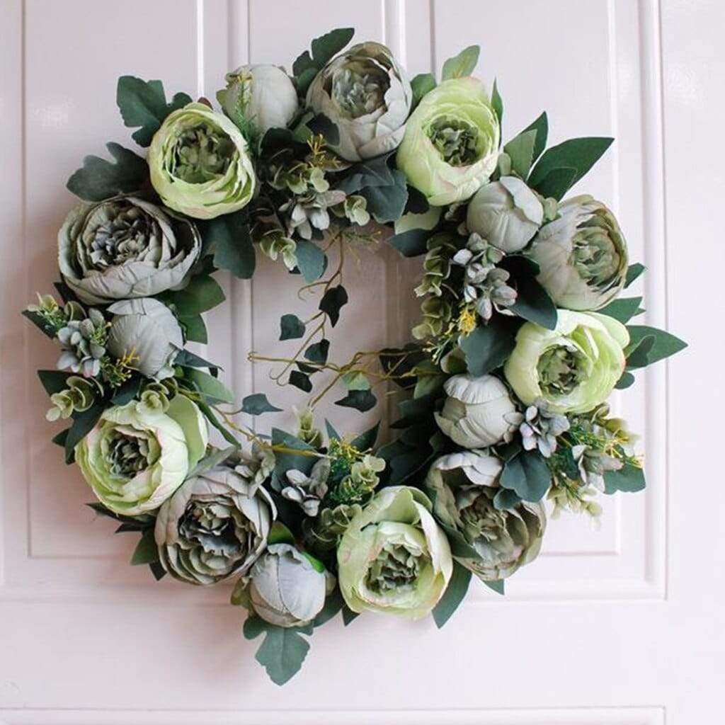 Rose Artificial Flower Wreaths