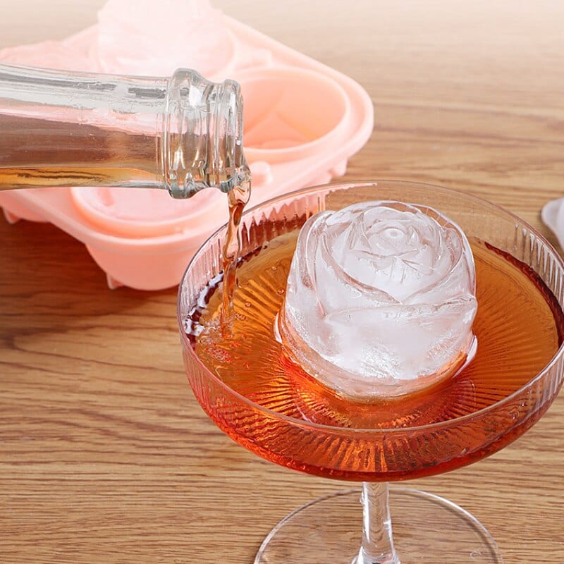 Rose Flower Ice Cube Mold