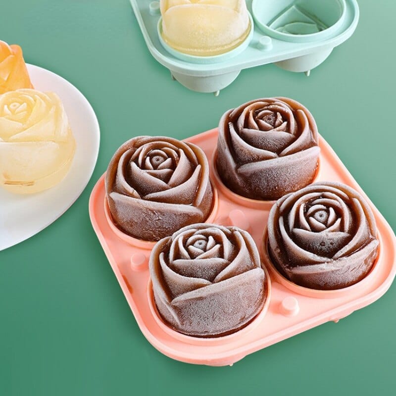 Rose Flower Ice Cube Mold