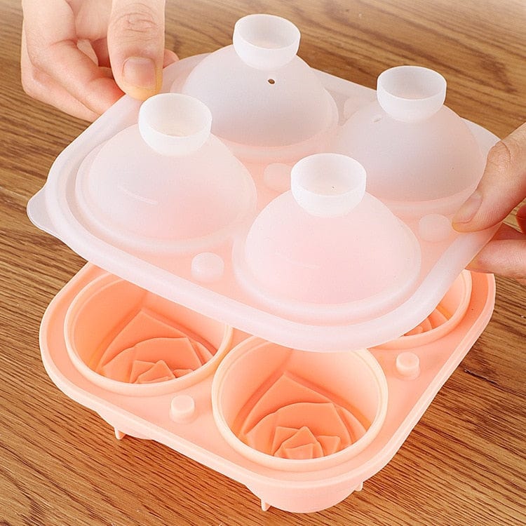 Rose Flower Ice Cube Mold