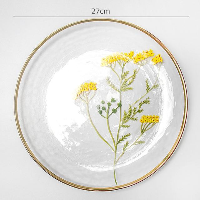 Royal Floral Plates