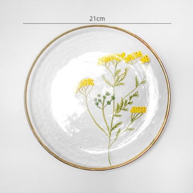 Royal Floral Plates