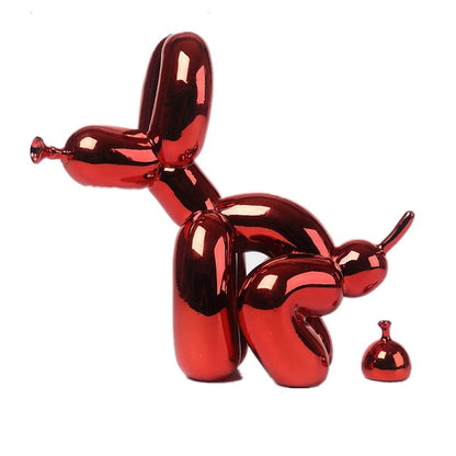 Funny Balloon Dog Figurine