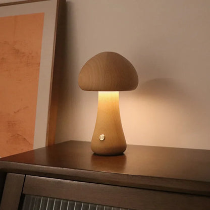 Cute Mushroom Bedside Lamp