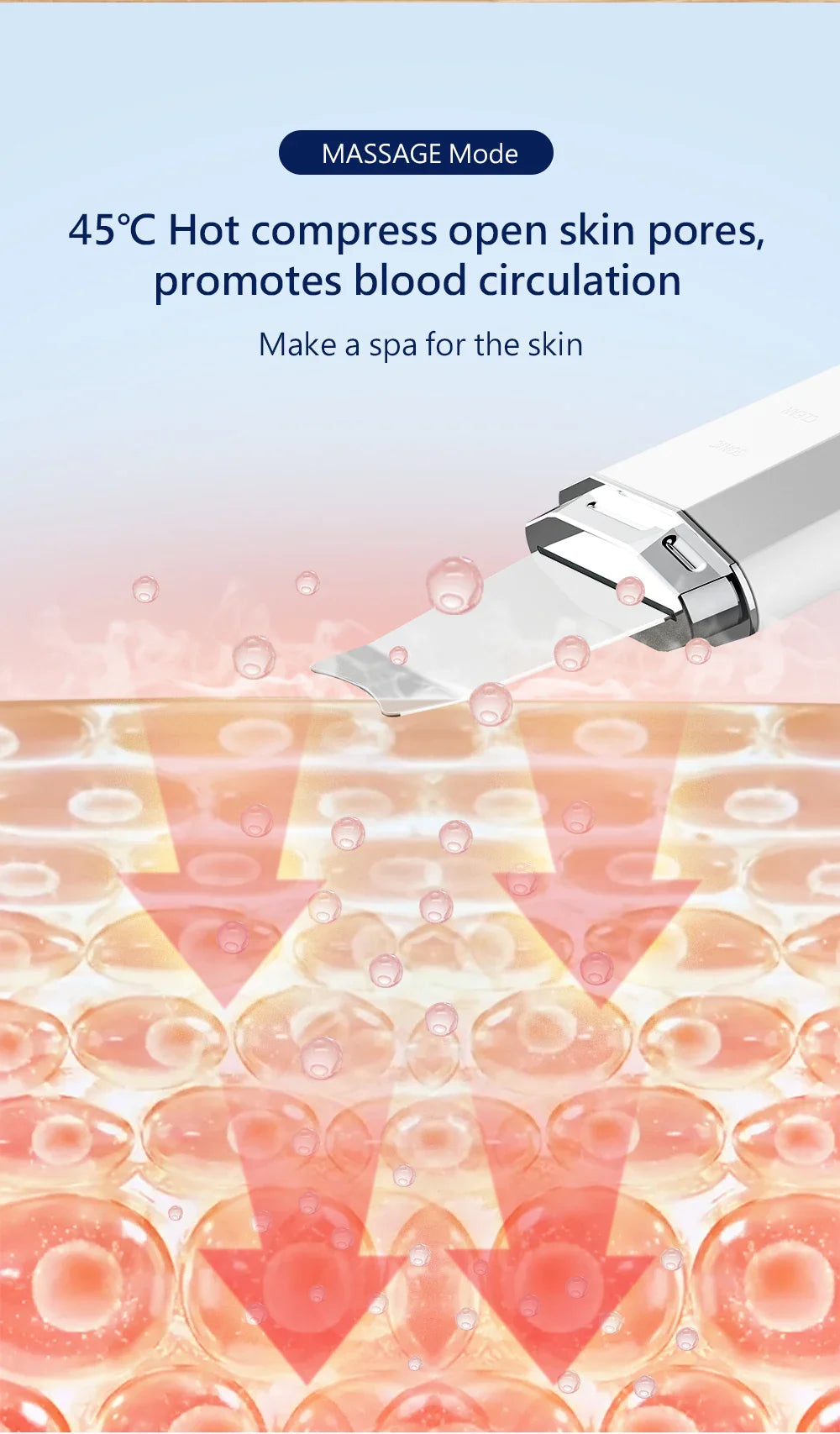 Ultrasonic Skin Scrubber