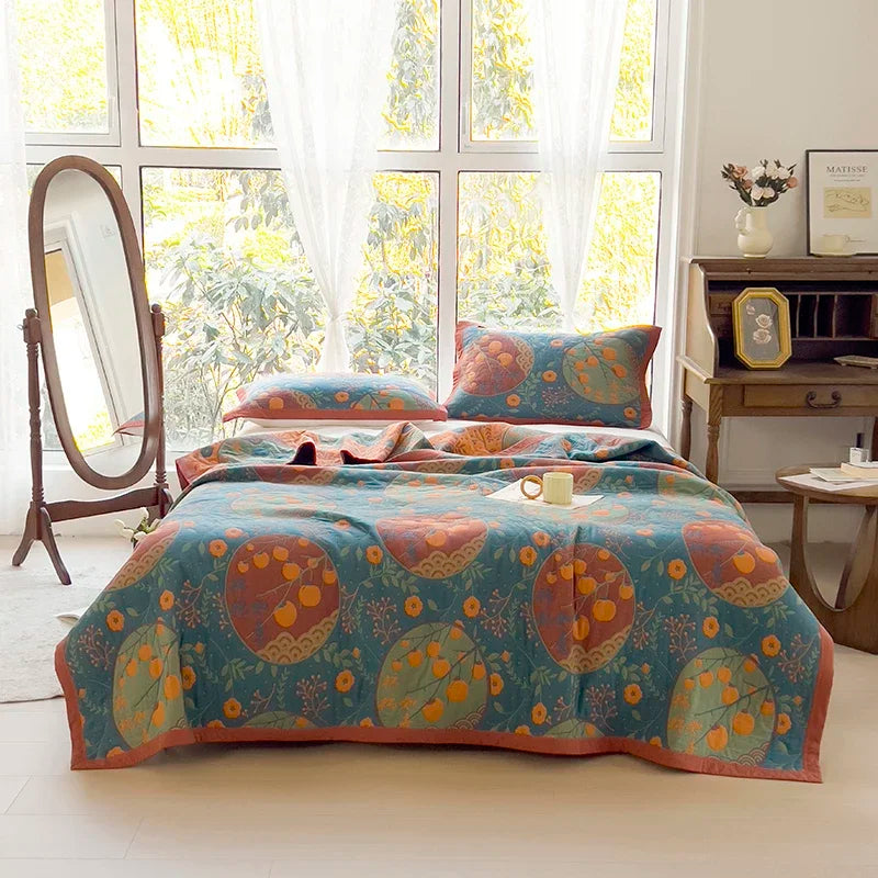 Autumn Orchard Bedspread