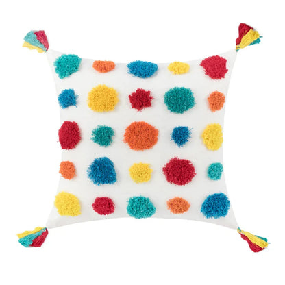 Rainbow Tufted Cushion Covers