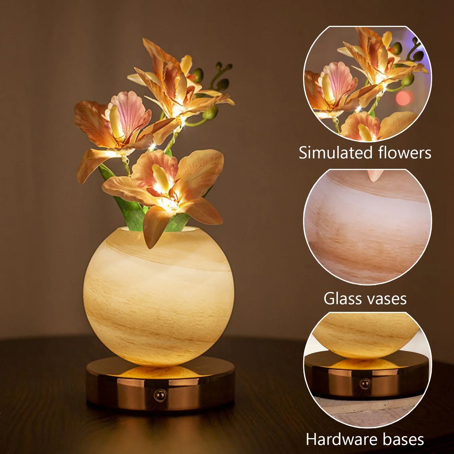 Orchilume Glow Planet Lamp