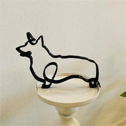 Decorative Metal Animal Sculpture