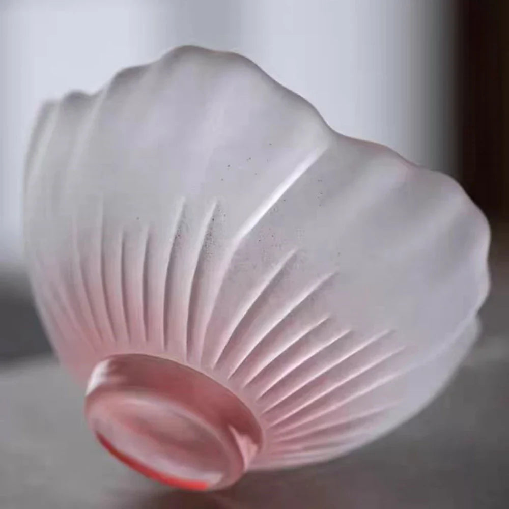 4 Pcs Glazed Sakura Bowls