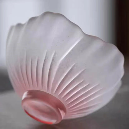 4 Pcs Glazed Sakura Bowls