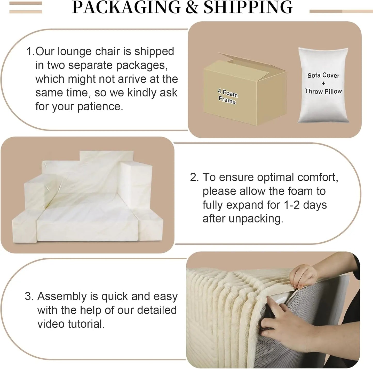 SnuggleSpot 48" Loungesessel