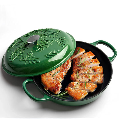 AuraDutch™ Enameled Cast Iron Dutch Oven