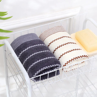 3 Pcs Set Pure Cotton Absorbent Towels