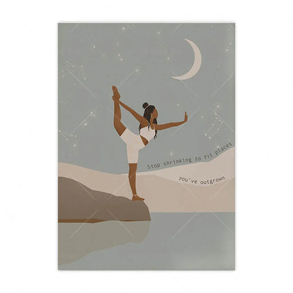 Boho Yoga Meditation Wall Art