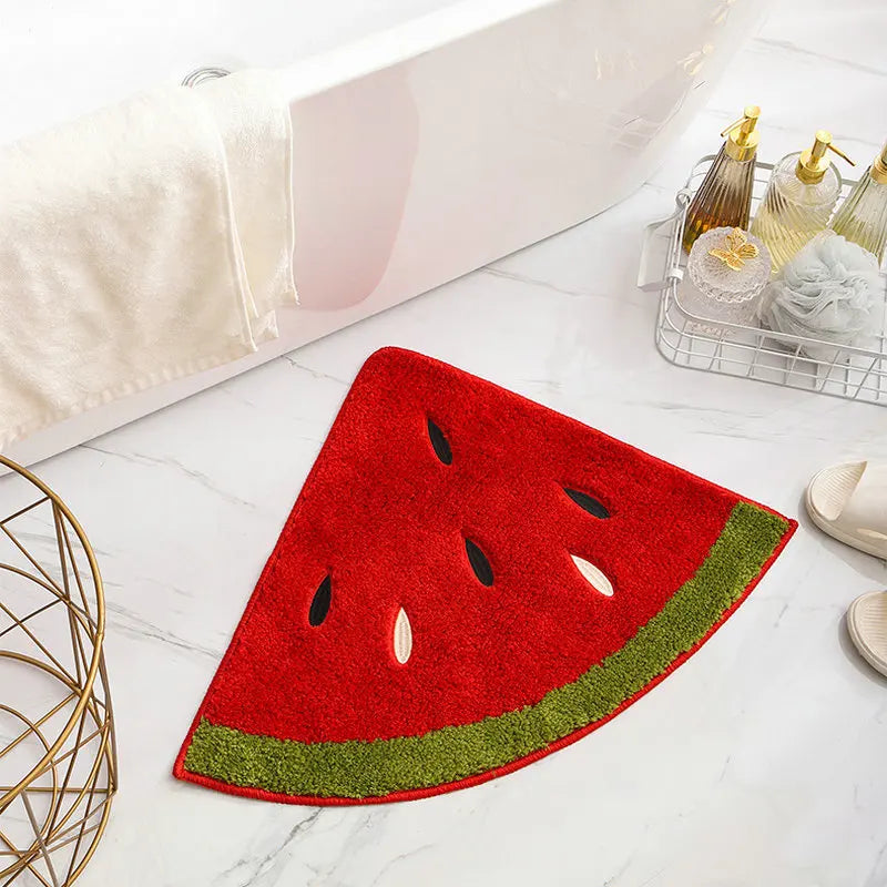 Fruit Shape Tufted Bath Mat