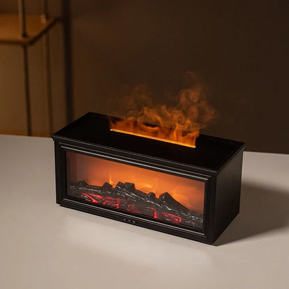 7-Color Flame Essential Oil Diffuser