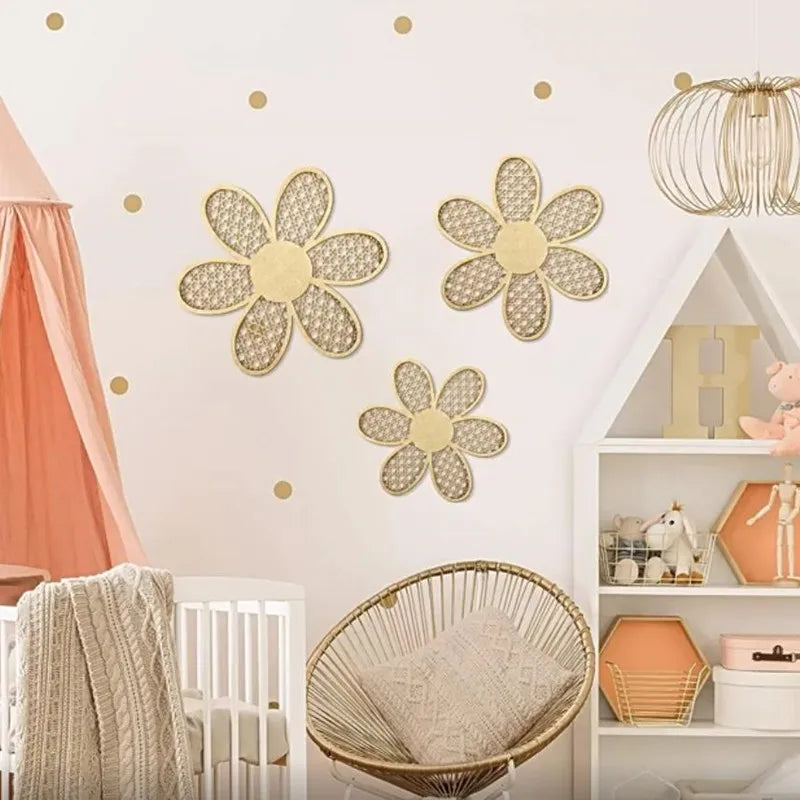 Decoração de parede suspensa Boho Daisy